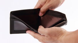 Empty wallet