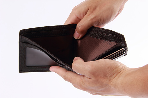 Empty wallet
