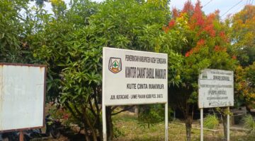 Miris, Kantor Camat di Aceh Tenggara Dipenuhi Semak dan Plafon Bocor