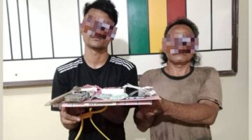Polsek Lawe Sigala-Gala Gerebek Lokasi  Transaksi Sabu di Desa Sebungke, Dua Orang Diamankan
