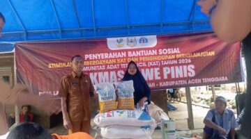 Bantuan Sosial di Lawe Pinis: Kambing, Jagung, dan Harapan Kemandirian