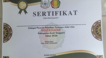Diduga Kuat Dibekingi Pejabat, LSM KOMPAK Desak Sekretariat MAA Aceh Tenggara Tarik Kembali “Sertifikat Bodong Ngekhane”
