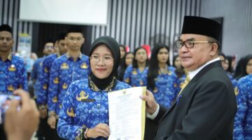 57 CPNS Resmi Jadi PNS, Bupati Aceh Tenggara Tekankan Integritas dan Pelayanan Prima