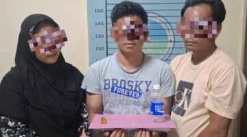 Digerebek Satresnarkoba, Tiga  Pelaku Penyalahgunaan Sabu Diamankan