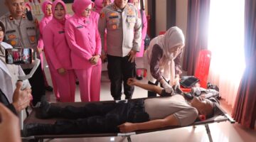 Setetes Darah, Sejuta Harapan: Polres Aceh Tenggara Gelar Donor Darah Sambut Hari Bhayangkara ke-80