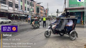 Polres Aceh Tenggara Pastikan Hari Pertama Masuk Sekolah Berjalan Aman dan Lancar
