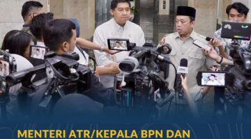 Menteri ATR/Kepala BPN dan Menteri PKP Sepakati Program Sertipikasi Gratis bagi Masyarakat Berpenghasilan Rendah