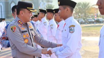 Kapolres Aceh Tenggara Hadir di Tengah Putra-Putri Terbaik Aceh Tenggara, Paskibraka Resmi Dikukuhkan
