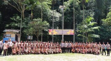 Waka Polres Aceh Tenggara Buka Perkemahan Bakti Sosial ke-III Saka Bhayangkara di Ketambe
