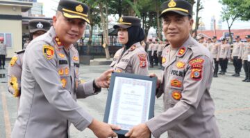 Kapolres Aceh Tenggara Beri Penghargaan Tiga Kapolsek Terbaik, Kebersihan Mako Jadi Perhatian