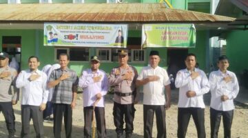 Kasat Binmas Budi Trapsilo Ajak Pelajar MTsN 1 Aceh Tenggara Perangi Narkoba
