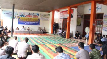 Kapolres Gayo Lues Gelar Jumat Curhat, Warga Keluhkan Narkoba hingga Judi Online