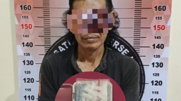 Polisi Bersama Masyarakat, Satresnarkoba Polres Aceh Tenggara Amankan Pria 60 Tahun dengan 11 Paket Sabu