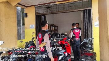 Cegah Kejahatan Jalanan, Sat Samapta Polres Aceh Tenggara Gencarkan Patroli 3C di Sejumlah Desa