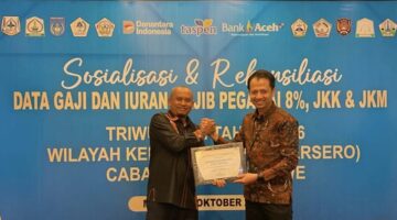 Pemkab Aceh Tenggara Raih Juara II Penyetor Premi Terbaik 2026 dari PT Taspen