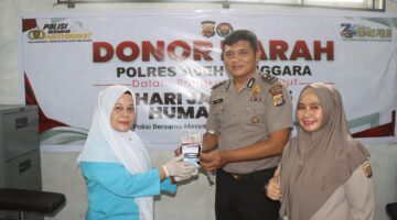 Sambut Hari Jadi ke-75 Humas Polri, Polres Aceh Tenggara Gelar Donor Darah