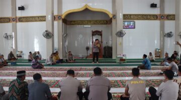 Perkuat Silaturahmi dan Kedekatan dengan Masyarakat, Kapolres Aceh Tenggara Gelar Jumat Keliling di Masjid Al-Wustha