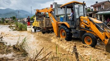 Banjir Kembali Rendam Desa Kuning I, Tanggul Menipis Warga Khawatir Gagal Panen dan Rumah Terendam
