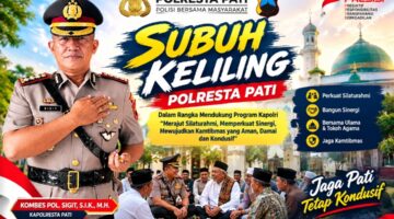 Subuh Keliling Digelar 20 Polsek, Ini Pesan Kapolresta Pati